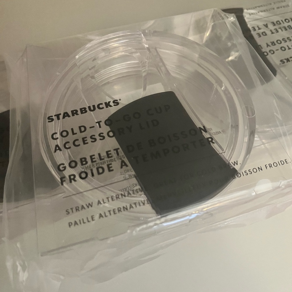 Starbucks Clear Cold Cup Lid